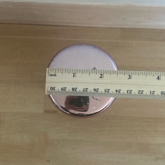 Fem shiny ombré pink candle - Picture 6 of 14